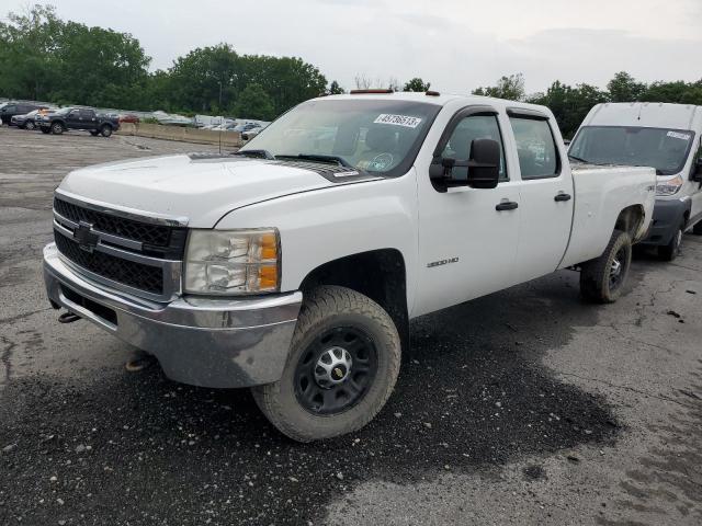 1GC4KZC88BF179986 - 2011 CHEVROLET SILVERADO K3500 WHITE photo 1