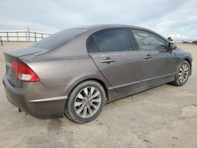 2HGFA1F83AH516572 - 2010 HONDA CIVIC EX BROWN photo 3