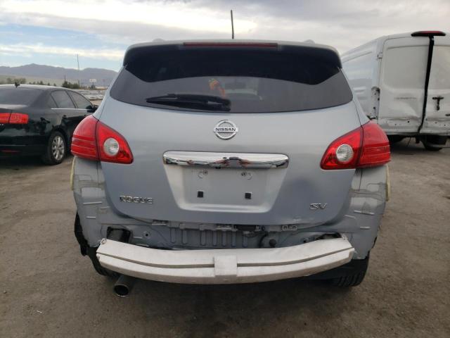 JN8AS5MT6BW181464 - 2011 NISSAN ROGUE S BLUE photo 6