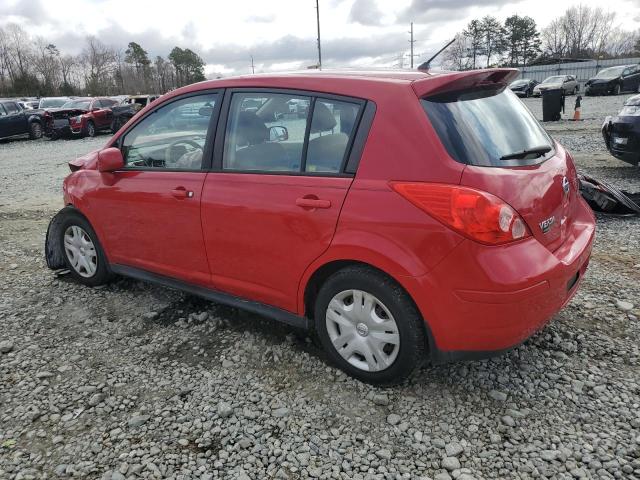 3N1BC1CP8AL460075 - 2010 NISSAN VERSA S RED photo 2