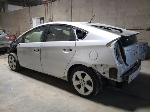 JTDKN3DU6D5635046 - 2013 TOYOTA PRIUS SILVER photo 2