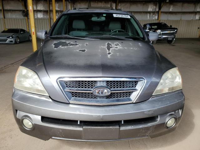 KNDJC733345305253 - 2004 KIA SORENTO EX GRAY photo 5