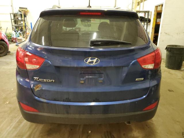 KM8JUCAG1EU877663 - 2014 HYUNDAI TUCSON GLS BLUE photo 6