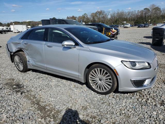 3LN6L5E99HR631648 - 2017 LINCOLN MKZ RESERVE ვერცხლისფერი ფოტო 4