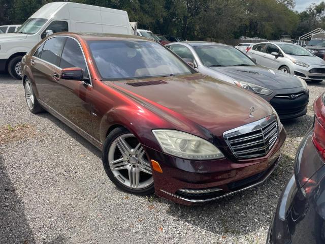 WDDNG7DB8CA426268 - 2012 MERCEDES-BENZ S 550 RED photo 1
