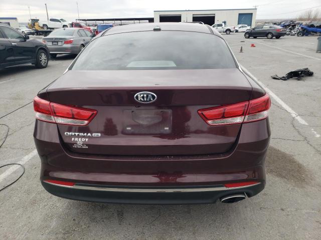 5XXGT4L31GG103214 - 2016 KIA OPTIMA LX BURGUNDY photo 6