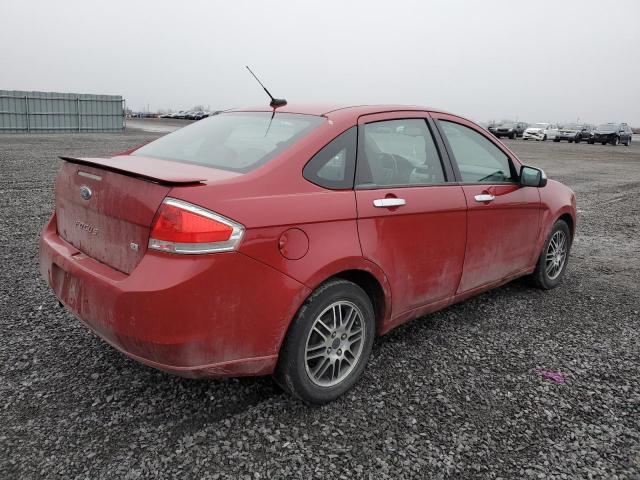 1FAHP3FN2AW283556 - 2010 FORD FOCUS SE RED photo 3