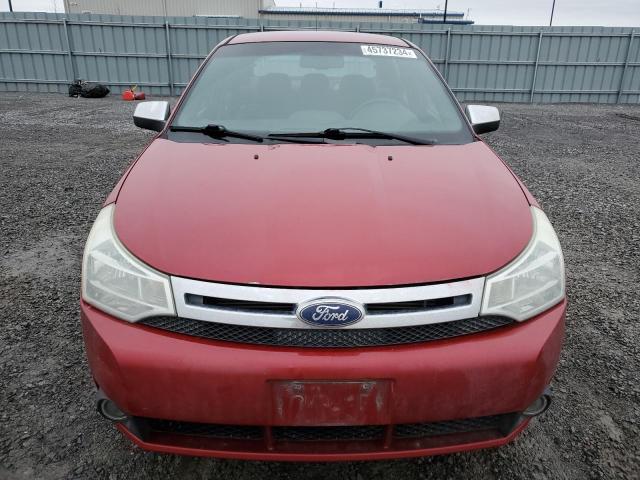 1FAHP3FN2AW283556 - 2010 FORD FOCUS SE RED photo 5