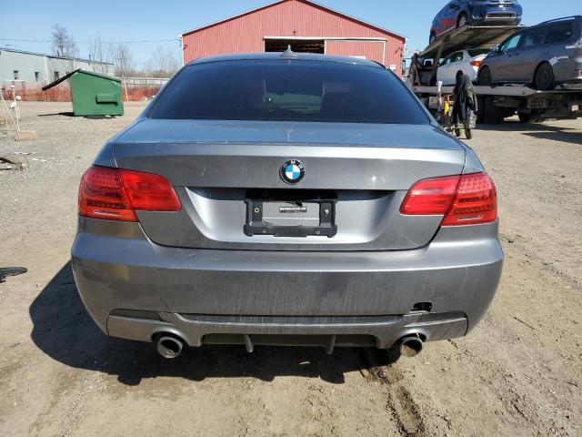 WBAKG1C59BE617966 - 2011 BMW 335 IS GRAY photo 6