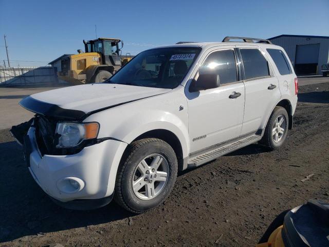 1FMCU59H88KE68674 - 2008 FORD ESCAPE HEV WHITE photo 1