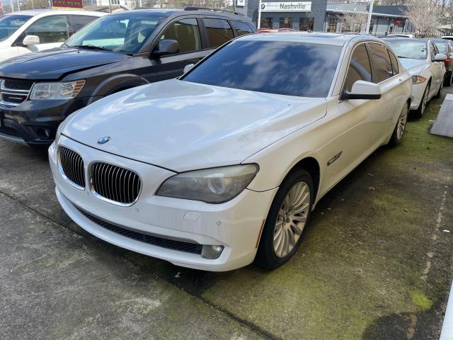 WBAKC8C5XCC434836 - 2012 BMW 750 LXI WHITE photo 2