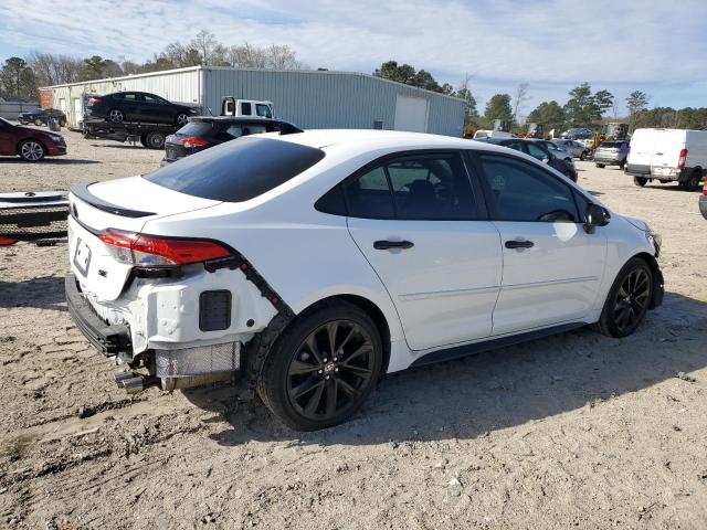 5YFS4MCE6MP077947 - 2021 TOYOTA COROLLA SE WHITE photo 3