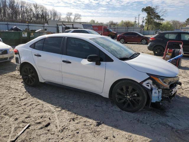 5YFS4MCE6MP077947 - 2021 TOYOTA COROLLA SE WHITE photo 4