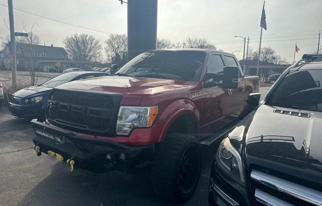 1FTFW1EV7AFA30839 - 2010 FORD F150 SUPERCREW BURGUNDY photo 2