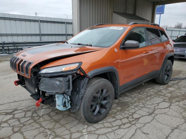 1C4PJMBS6EW276432 - 2014 JEEP CHEROKEE TRAILHAWK 橙色 照片 1