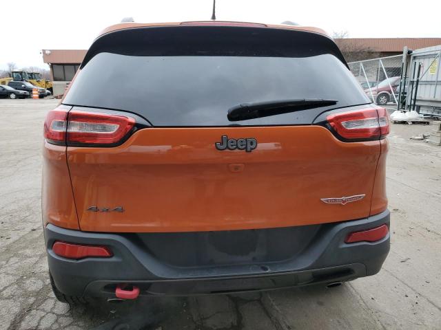 1C4PJMBS6EW276432 - 2014 JEEP CHEROKEE TRAILHAWK 橙色 照片 6