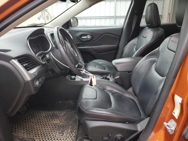 1C4PJMBS6EW276432 - 2014 JEEP CHEROKEE TRAILHAWK 橙色 照片 7