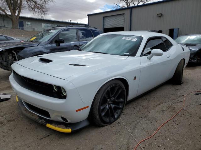 2C3CDZFJXNH254926 - 2022 DODGE CHALLENGER R/T SCAT PACK WHITE photo 1