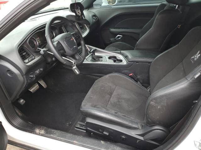 2C3CDZFJXNH254926 - 2022 DODGE CHALLENGER R/T SCAT PACK WHITE photo 7