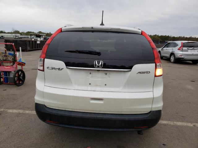 5J6RM4H73DL080221 - 2013 HONDA CR-V EXL WHITE photo 6