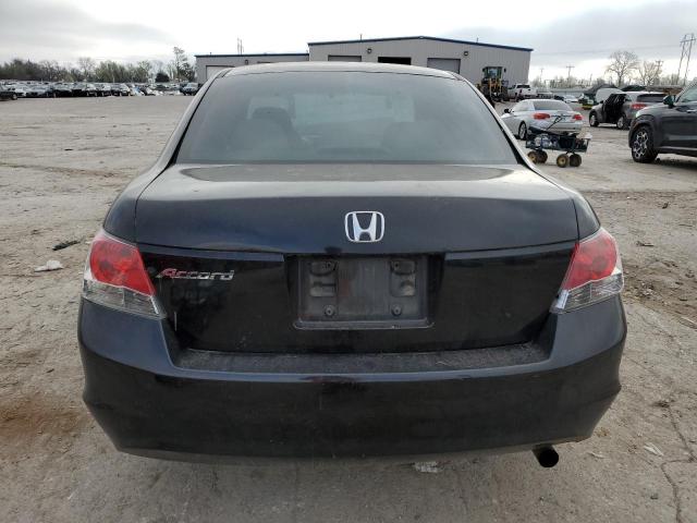 JHMCP26339C004995 - 2009 HONDA ACCORD LX BLACK photo 6