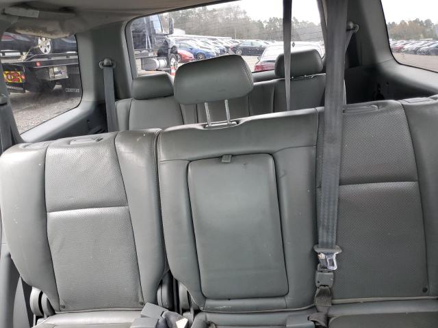 5FNYF18505B006817 - 2005 HONDA PILOT EXL WHITE photo 10