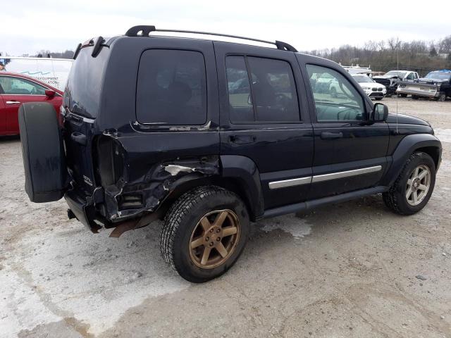 1J4GL58K66W236001 - 2006 JEEP LIBERTY LIMITED BLACK photo 3