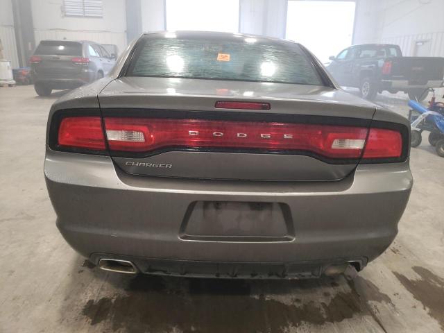 2B3CL3CG0BH539541 - 2011 DODGE CHARGER GRAY photo 6
