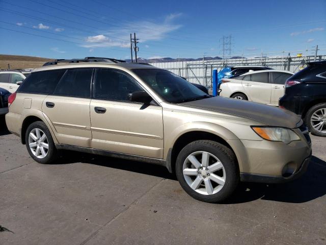 4S4BP61C496336949 - 2009 SUBARU OUTBACK 2.5I GOLD photo 4