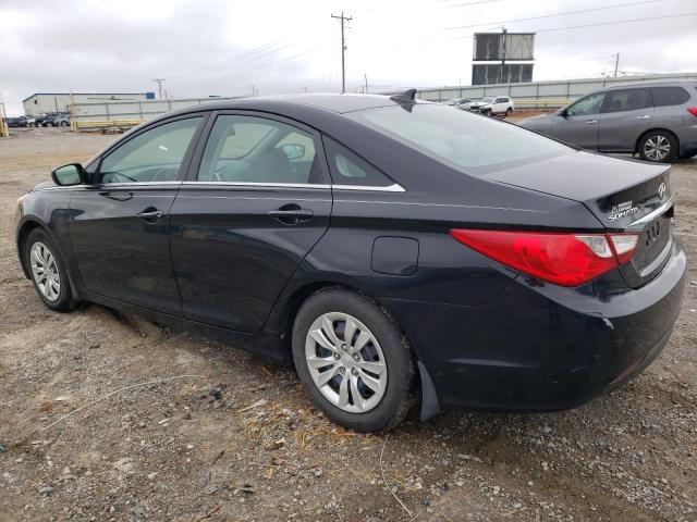 5NPEB4AC9BH145057 - 2011 HYUNDAI SONATA GLS BLACK photo 2