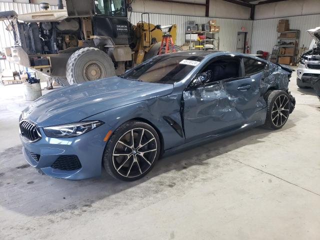 WBABC4C56KBU96893 - 2019 BMW M850XI BLUE photo 1