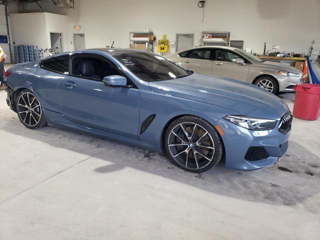 WBABC4C56KBU96893 - 2019 BMW M850XI BLUE photo 4