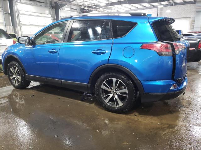 JTMRFREV3JJ735761 - 2018 TOYOTA RAV4 ADVENTURE BLUE photo 2