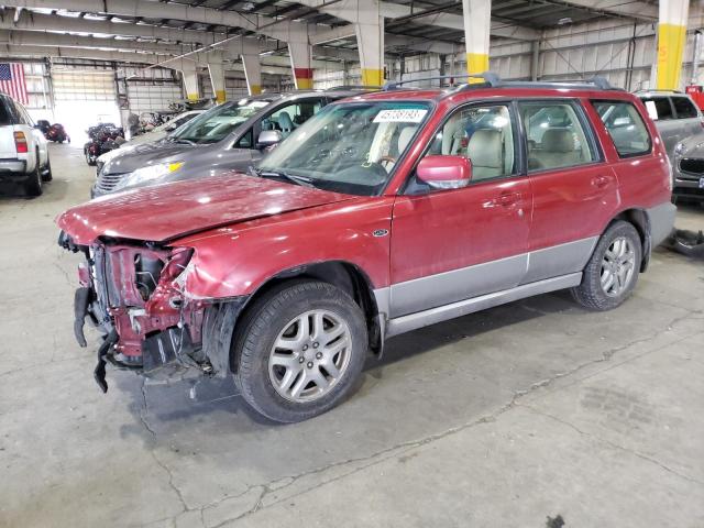 JF1SG676X8H709457 - 2008 SUBARU FORESTER 2.5X LL BEAN RED photo 1