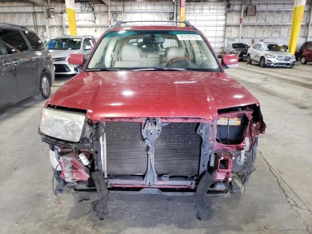 JF1SG676X8H709457 - 2008 SUBARU FORESTER 2.5X LL BEAN RED photo 5