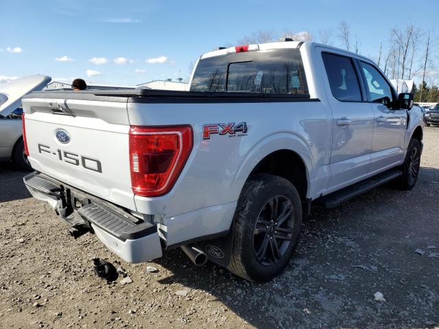 1FTFW1E52MKE28665 - 2021 FORD F150 SUPERCREW WHITE photo 3