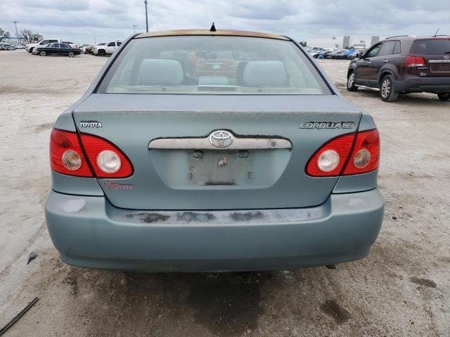 1NXBR32E67Z813706 - 2007 TOYOTA COROLLA CE GREEN photo 6