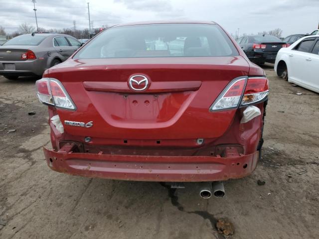 1YVHZ8BH7B5M05363 - 2011 MAZDA 6 I RED photo 6