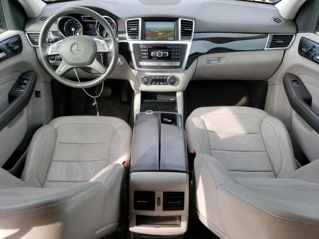 4JGDA5HB0FA584643 - 2015 MERCEDES-BENZ ML 350 4MATIC BLACK photo 8