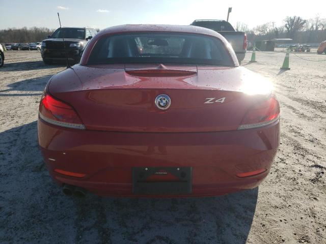 WBALM5C56BE378879 - 2011 BMW Z4 SDRIVE30I RED photo 6