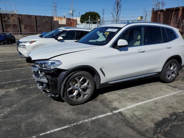 5UXTY3C09LLU72363 - 2020 BMW X3 SDRIVE30I WHITE photo 1