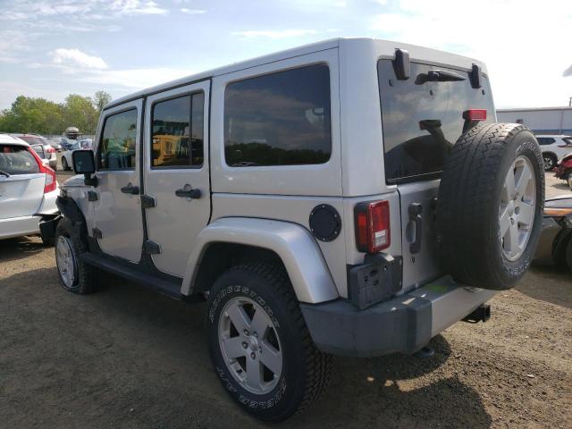 1J4BA5H11BL576806 - 2011 JEEP WRANGLER U SAHARA SILVER photo 3
