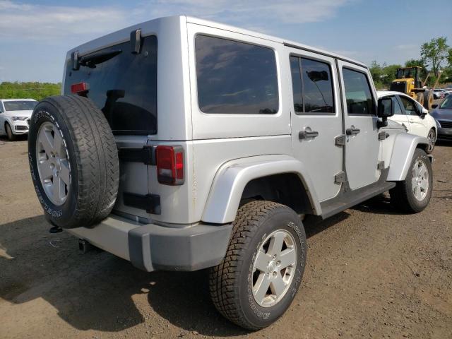 1J4BA5H11BL576806 - 2011 JEEP WRANGLER U SAHARA SILVER photo 4
