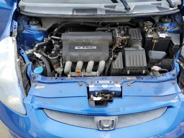 JHMGD38687S013900 - 2007 HONDA FIT S 蓝色 照片 11