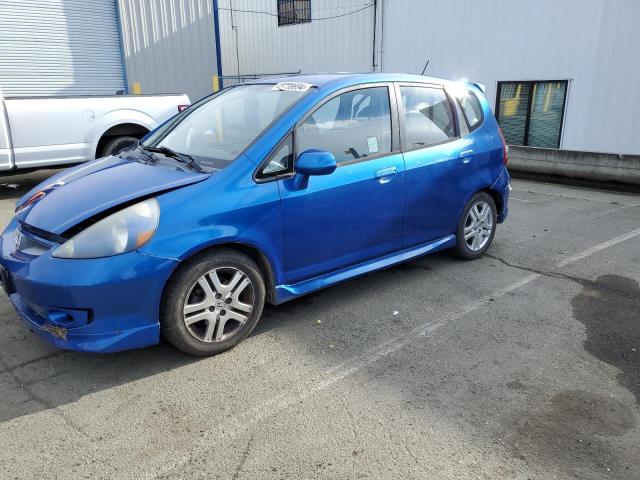 JHMGD38687S013900 - 2007 HONDA FIT S BLUE photo 2