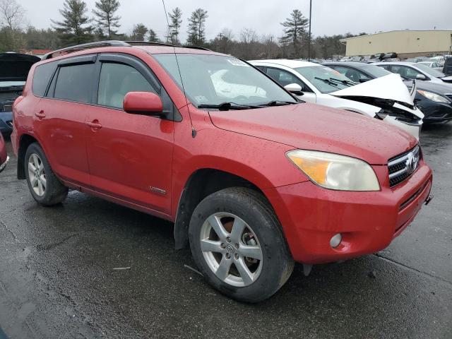 JTMBD34V885202622 - 2008 TOYOTA RAV4 LIMITED RED photo 4