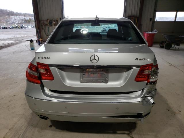 WDDHF8JB6CA616483 - 2012 MERCEDES-BENZ E 350 4MATIC SILVER photo 6