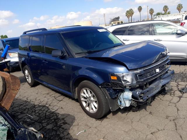 2FMGK5B86KBA33705 - 2019 FORD FLEX SE BLUE photo 4