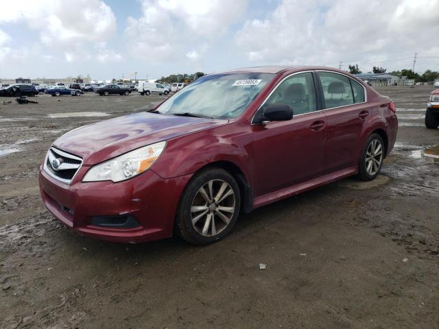 4S3BMBA60E3017057 - 2014 SUBARU LEGACY 2.5I RED photo 1