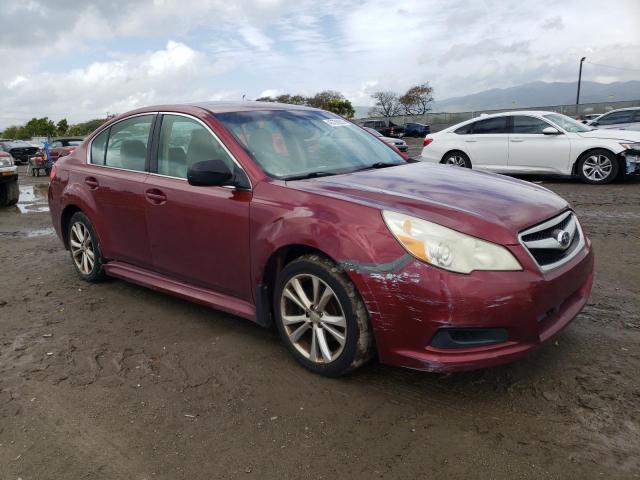 4S3BMBA60E3017057 - 2014 SUBARU LEGACY 2.5I RED photo 4